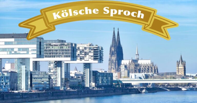 Koelsch lernen Blick auf Köln