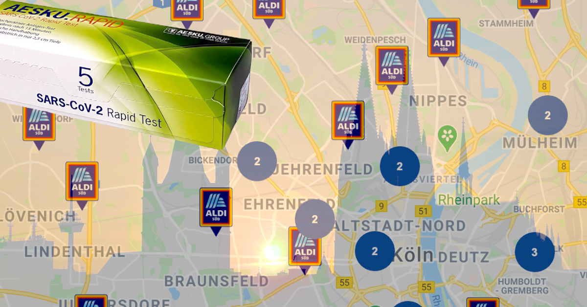 CoronaSchnelltests in Kölner ALDIFilialen Die 9 wichtigsten Fragen