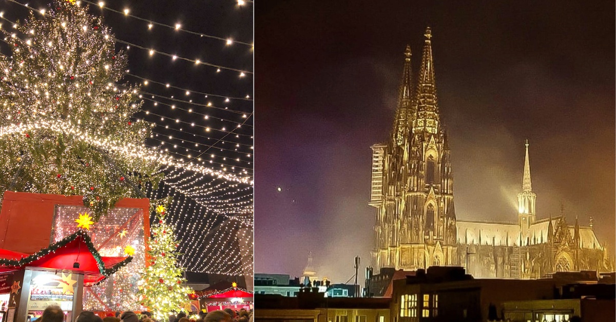 Rooftop Xmas Kölner Weihnachtsmarkt mit Panoramablick