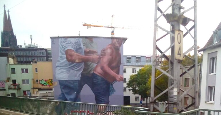 Wandbild in Köln