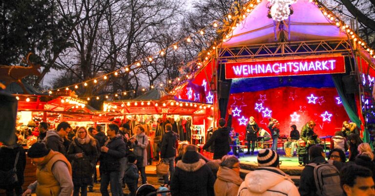 Weihnachtsmarkt im Stadtgarten Köln