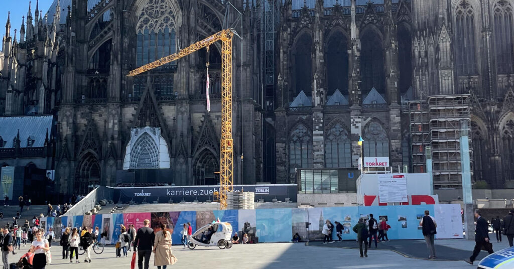 Domtreppe in Köln