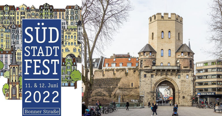 Das Südstadtfest in Köln findet im Juni 2022 statt