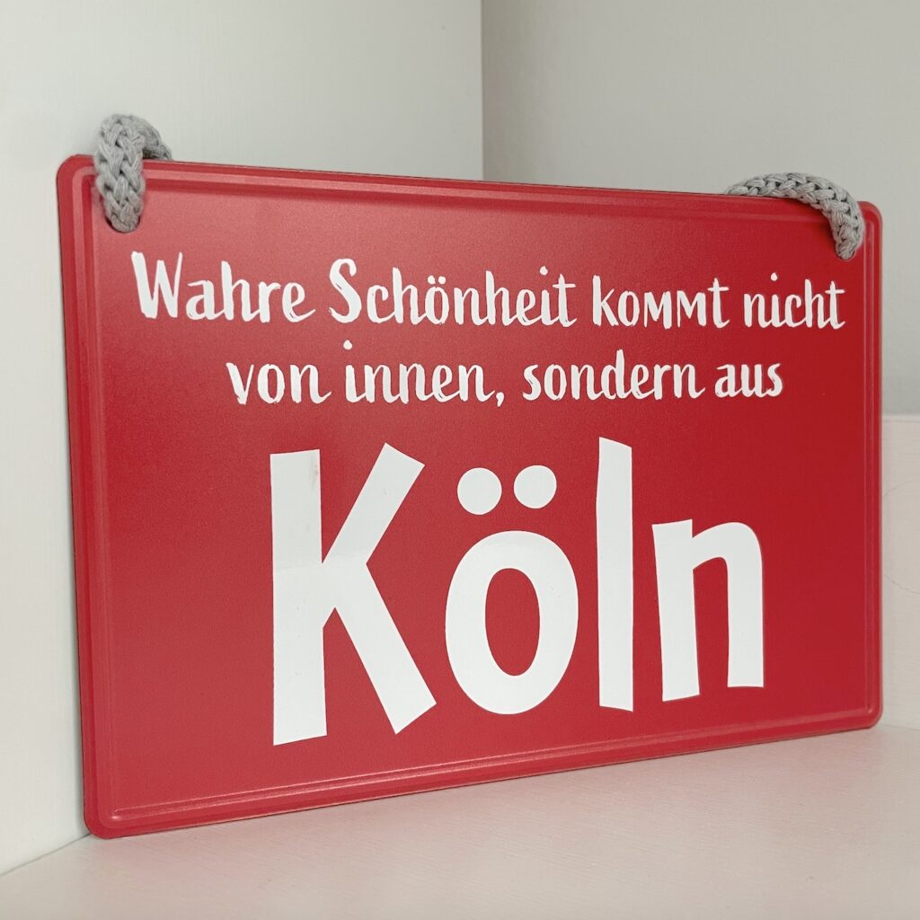 Das Köln-Schild