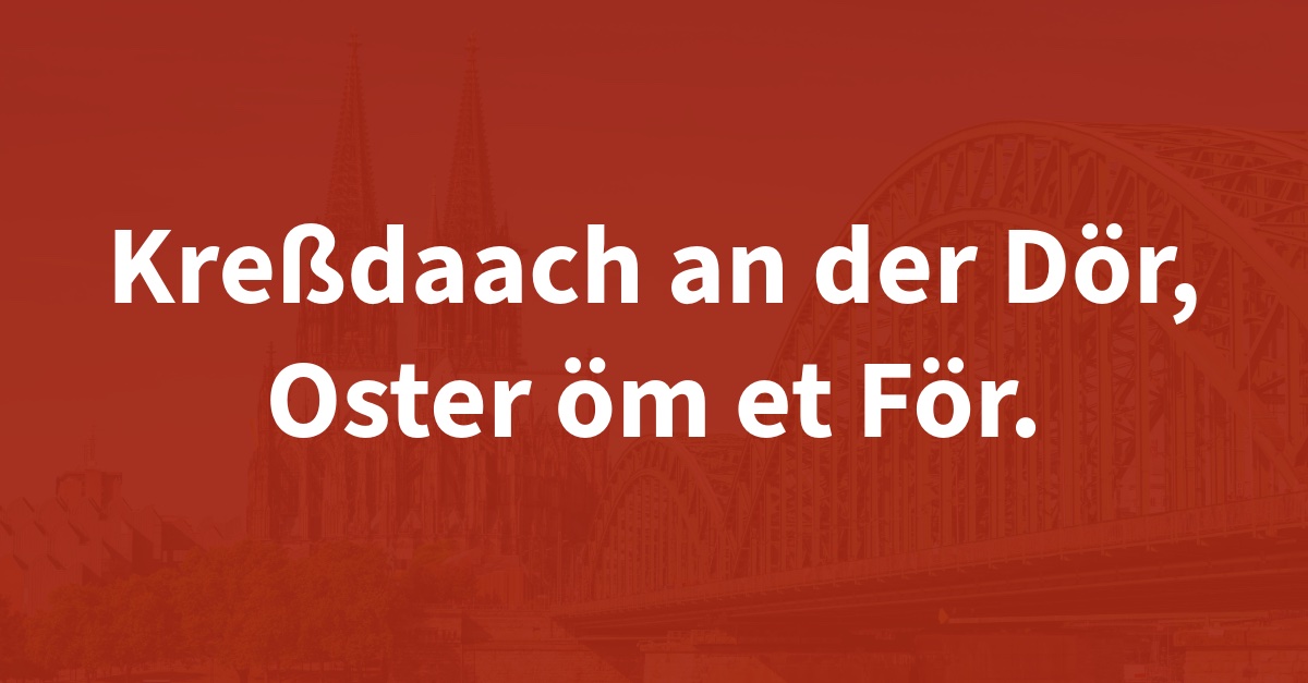 11 kölsche WeihnachtsSprüche, die jeder Kölner kennen sollte