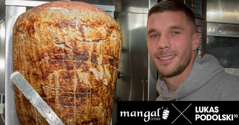 Lukas Podolski im Mangal Döner