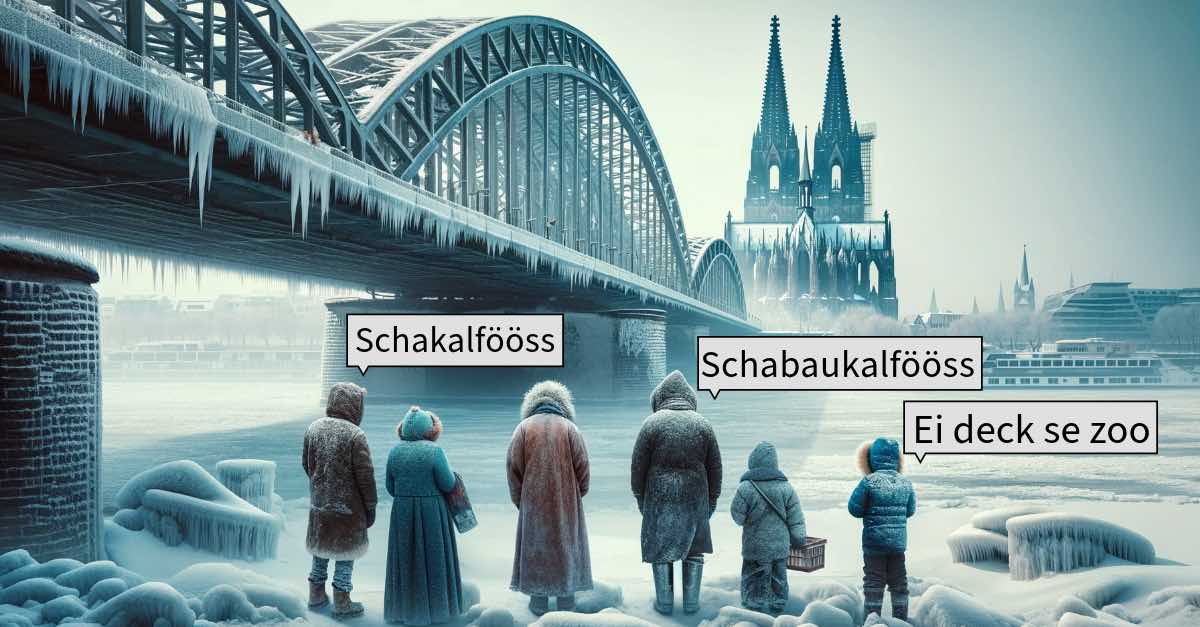 14 Sätze, wie Menschen aus Köln „Mir ist kalt“ sagen