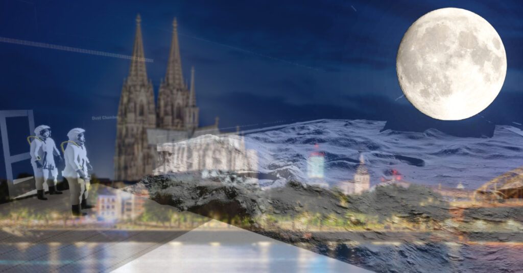 Die Mondlandschaft in Köln