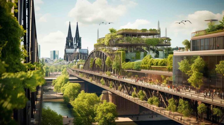 Köln in Grün