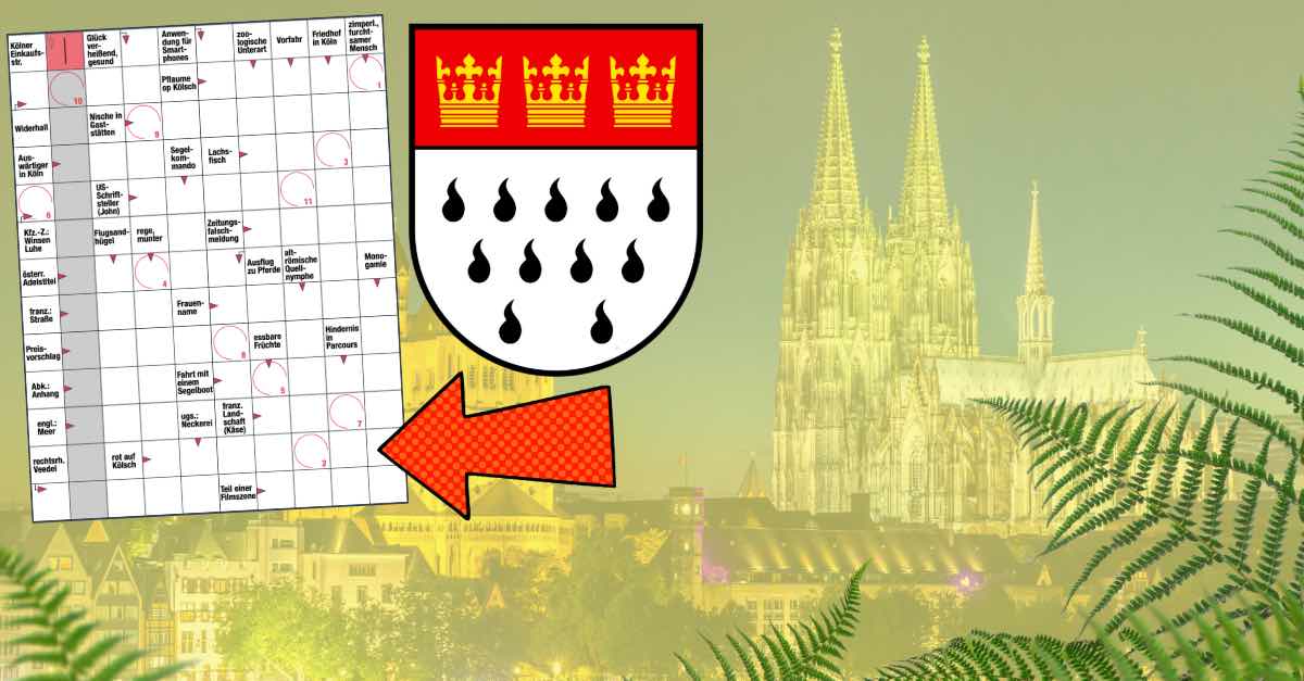 Stadtteil Von Köln 5 Buchstaben Kreuzworträtsel