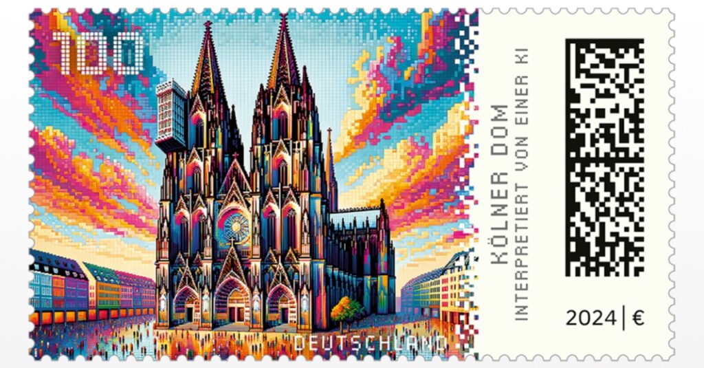 Kölner Dom Briefmarke