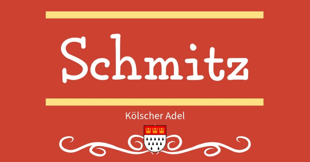 Schmitz Nachname Köln