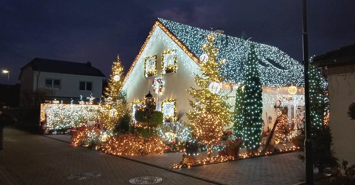 Hier steht das schönste Weihnachtshaus im Rheinland