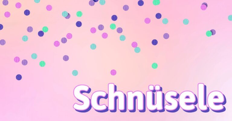 Schnüsele