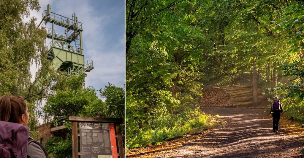 Bergbau Wanderweg bei Köln