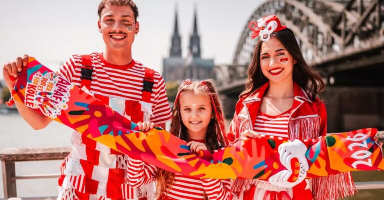 Mottoschal Kölner Karneval