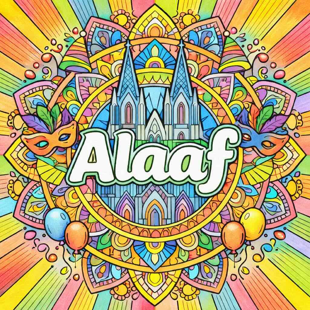 Alaaf Ausmalbild
