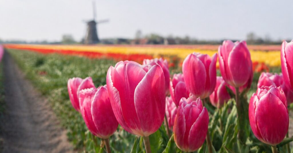 Tulpenfelder bei Köln