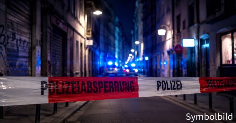 Polizei Absperrung
