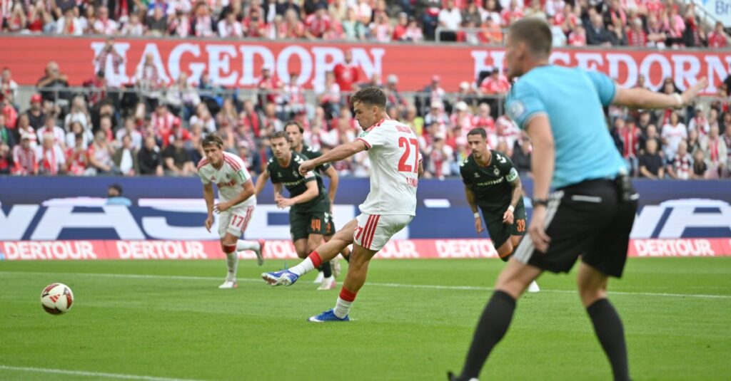 1. FC Köln Heimspiel gegen Werder Bremen