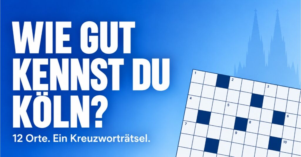 Köln Kreuzworträtsel